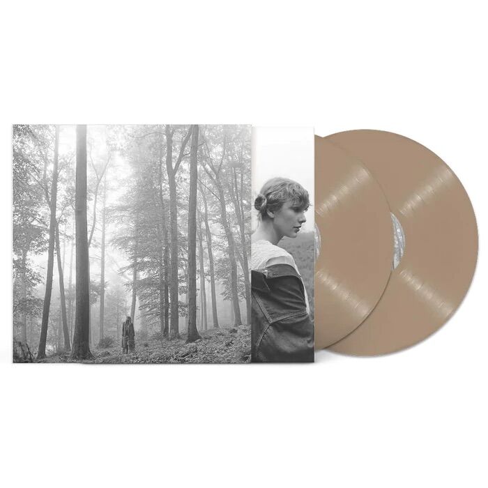Đĩa than Taylor Swift - Folklore (Limited Beige/Red Vinyl, 2LP)