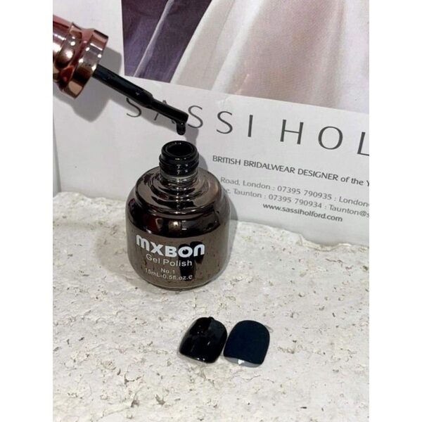 Sơn gel lẻ trắng, đen Mxbon