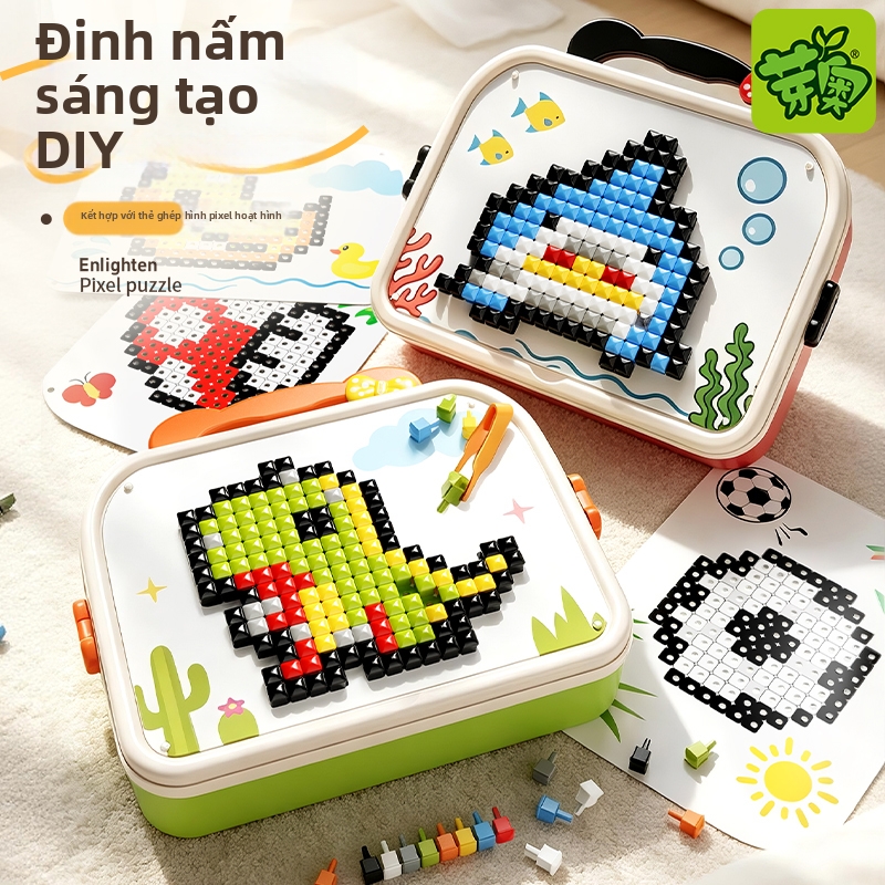 Đồ Chơi Xếp Hình 3D DIY Sáng Tạo