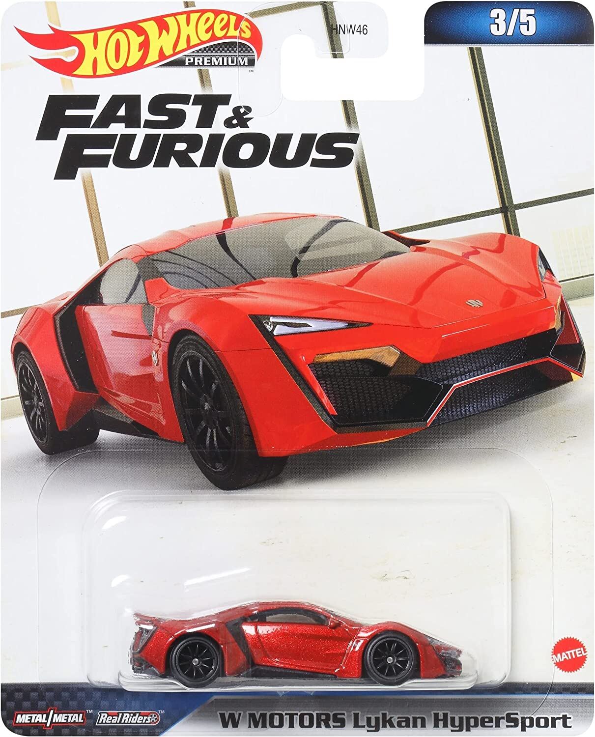Hobby Store xe mô hình Hot Wheels Premium Fast and Furious Lykan