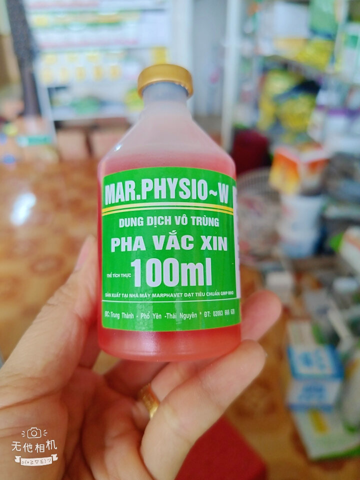 Dung Dịch Vô Trùng Pha Vắc Xin 100ml
