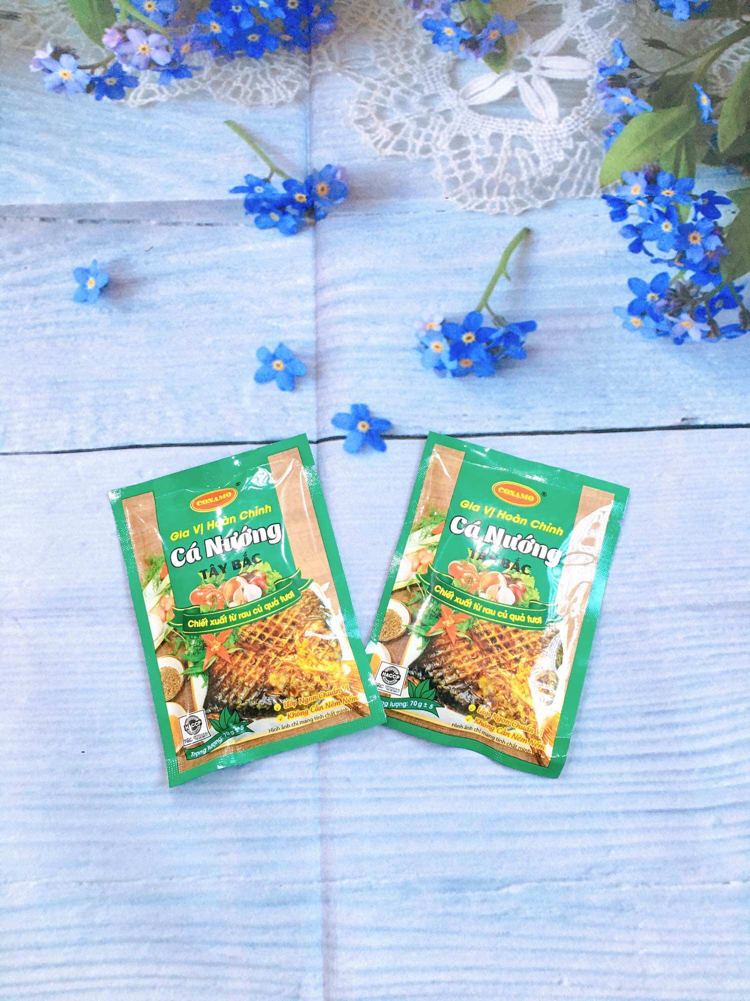 Gia vị ướp cá nướng Tây Bắc thơm ngon, chuẩn vị