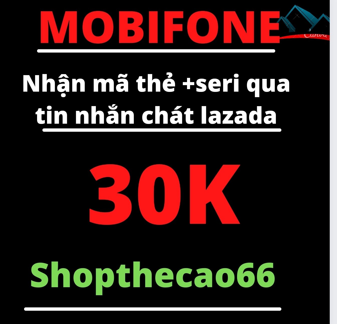 Mobiphone Scratch Card 30,000 Get Card Code + Serial Number Via Super Fast Chat