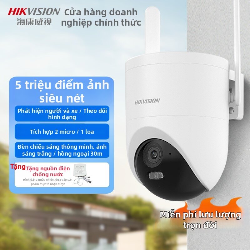 Hikvision | Camera Giám Sát HD 360° Từ Xa
