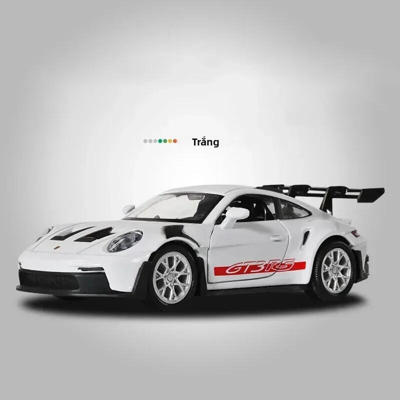 Tỉ Lệ 1:36 911 GT3 RS Hợp Kim Xe Ô Tô Mini Mô Hình Diecast Kim Loại Đồ Chơi Đua Xe Mô Phỏng Chức Năn