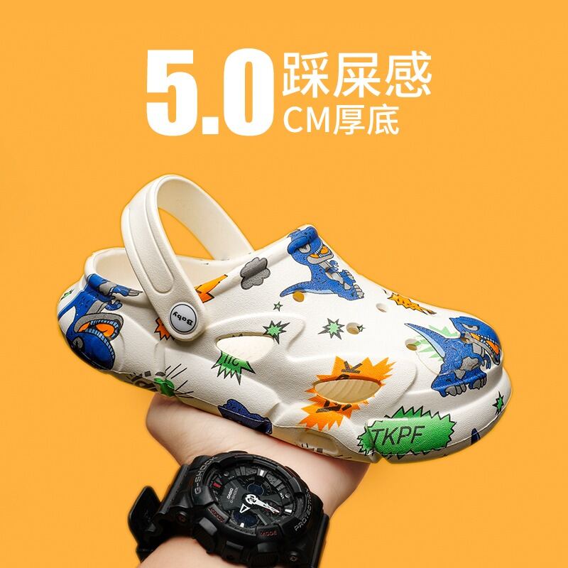 Dép Trẻ Em Mùa Hè Chống Trượt Đế Bằng EVA Dép Xăng Đan Thoáng Khí Cho Bé Trai Và Bé Gái Thời Trang Mùa Hè 2023