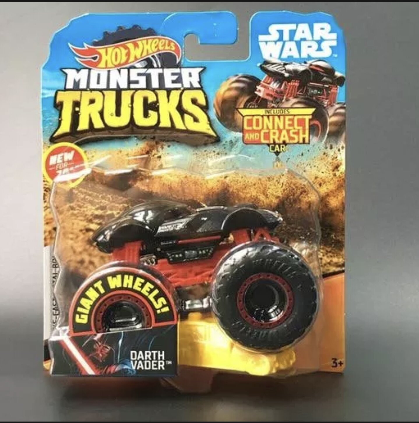 Xe mô hình Hot Wheels Monster Trucks Car Darth Vader//T8