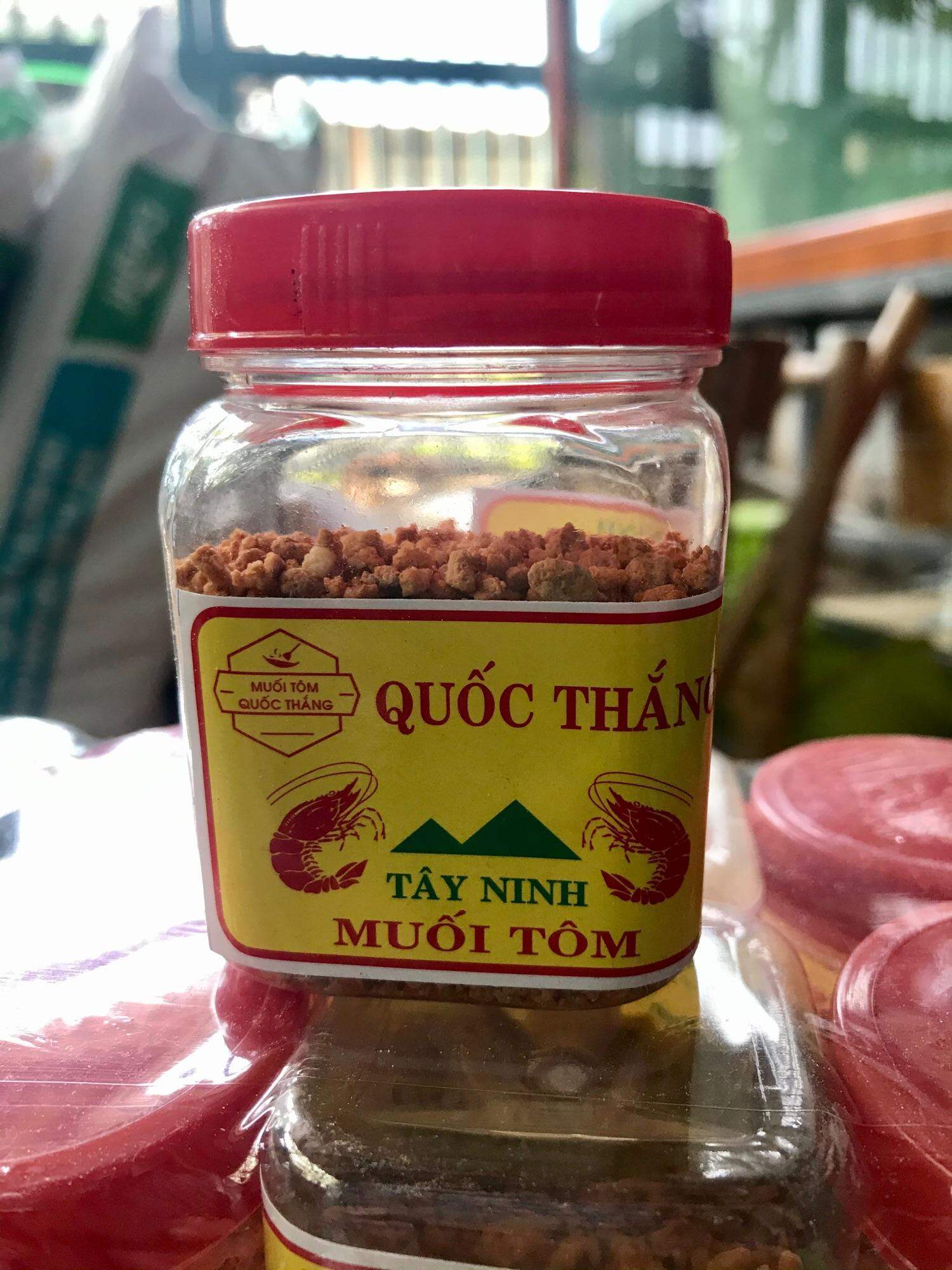 Muối tôm Tây Ninh dùng chấm trái cây rất ngon
