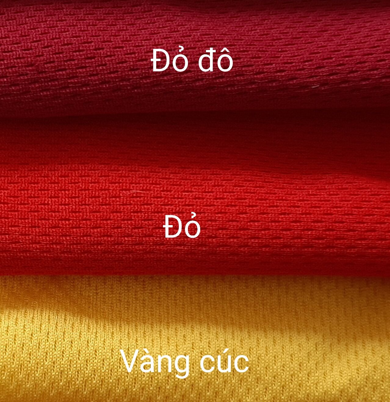 Vải thun mè, nhiều màu