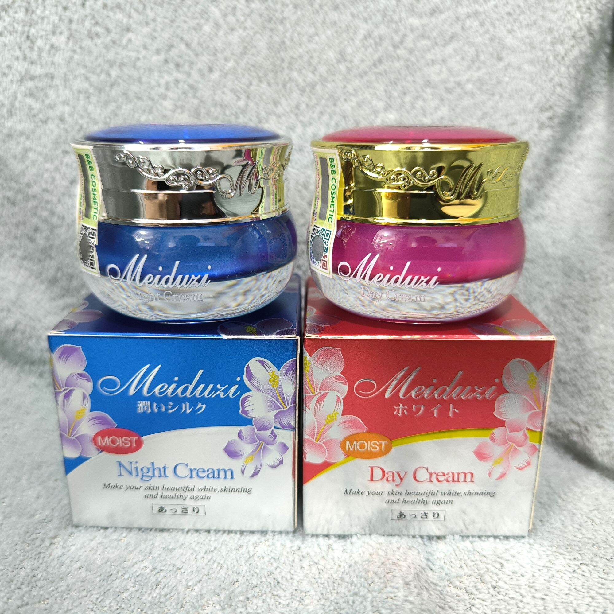 Meiduzi Day and Night Cream Combo [20g] and Meiduzi Serum 15ml Japan - 100% Genuine - 6