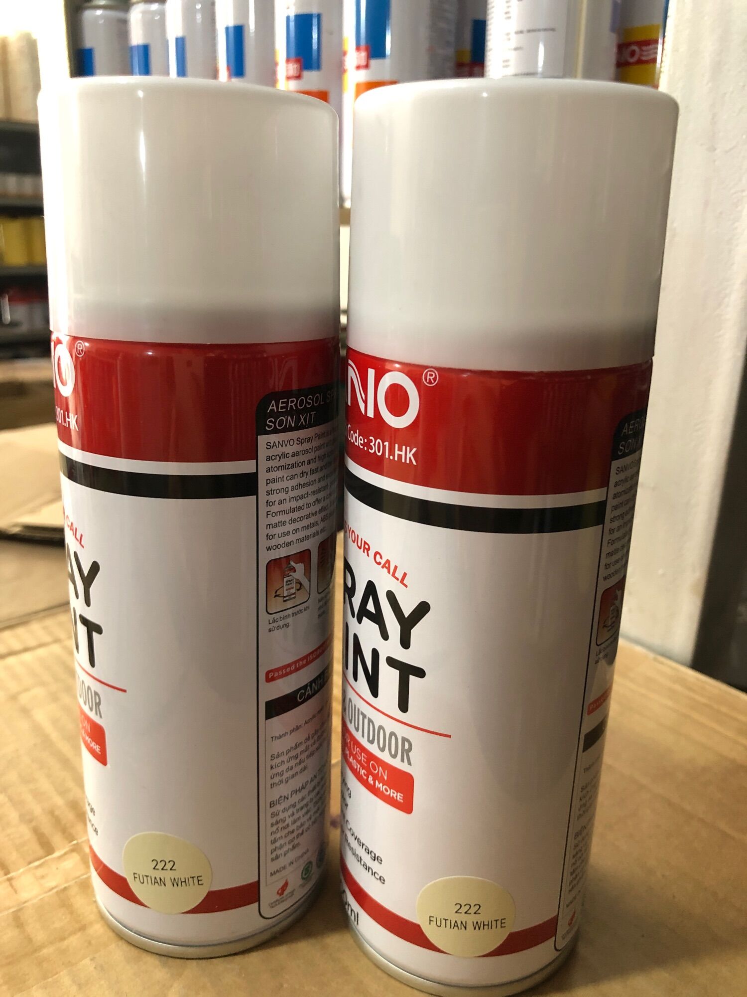 Sơn xịt sano cao cấp 222(350ml-400ml)