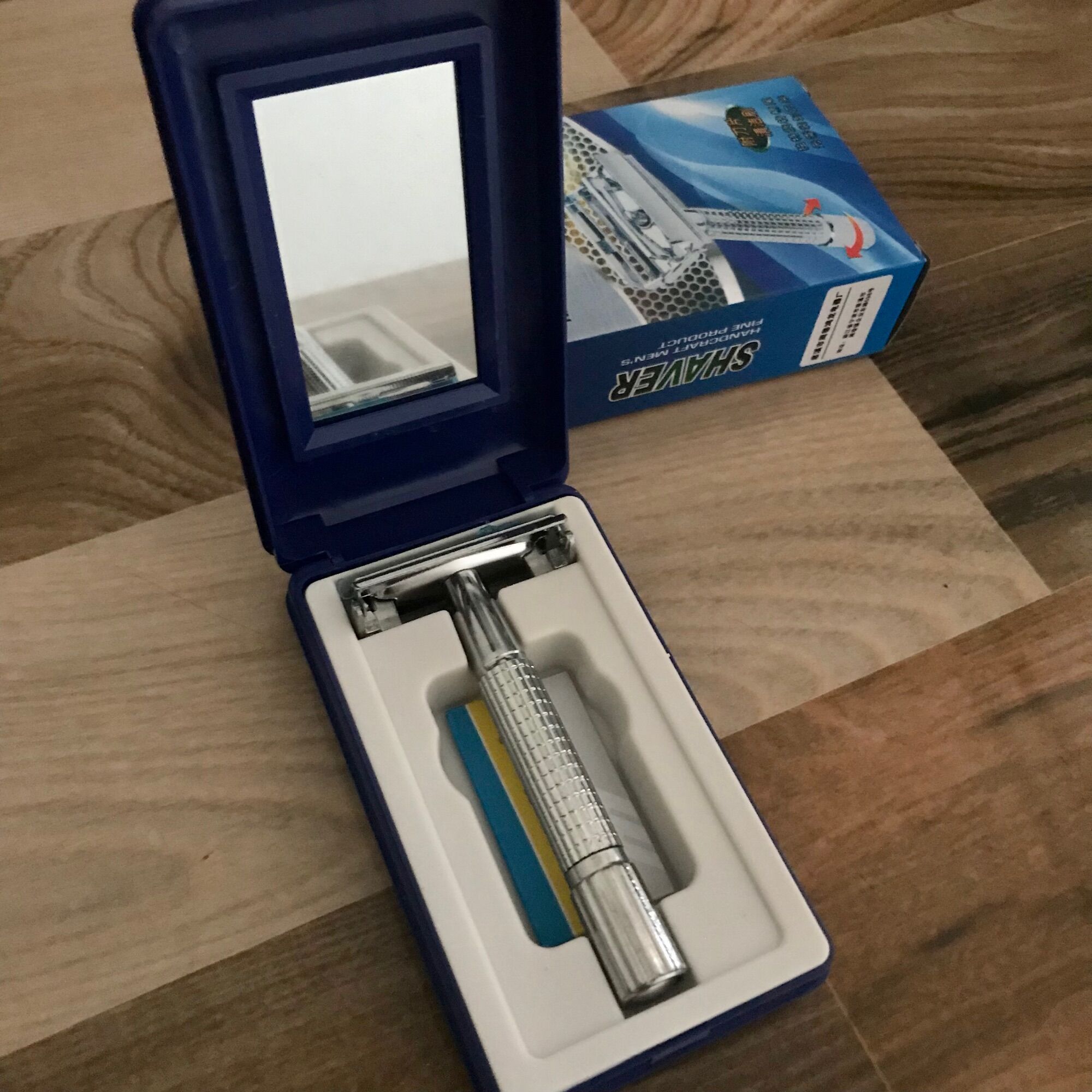 Dao cạo râu inox nj997 cao cấp