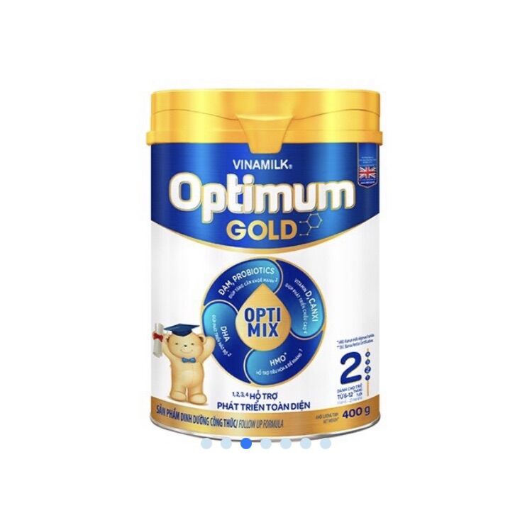 Sữa Vinamilk Optimum Gold 2 400g ( 6-12 tháng)