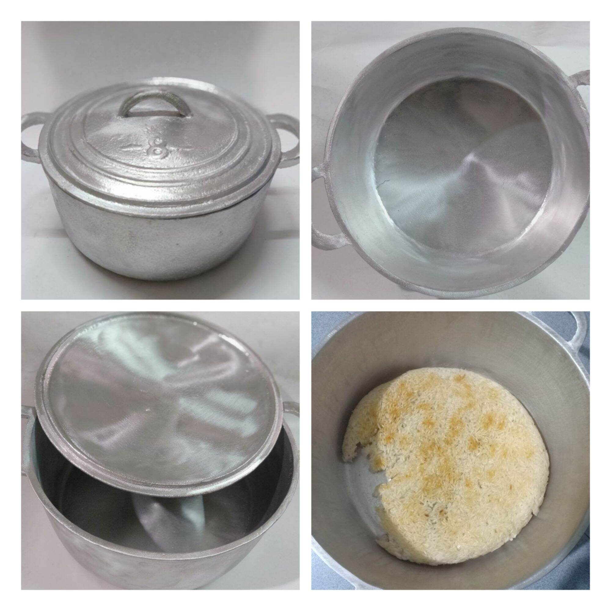 Nồi Gang Đúc Đã Được Mài Bóng đường kính19,5cm nồi số 8