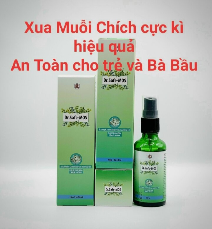 Dr. safe - mos xịt muỗi chai 50ml