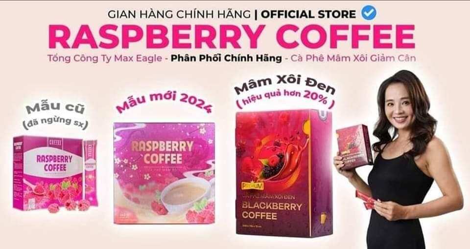 Cà Phê Mâm Xôi Giảm Cân Raspberry Coffee