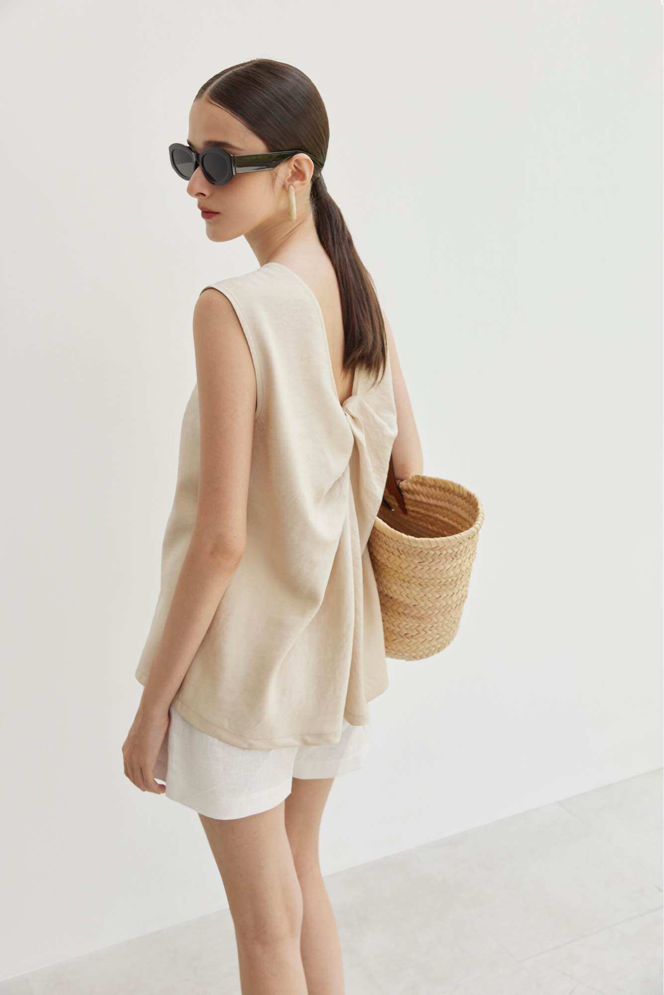 Nosbyn - Áo Linen Sát Nách - N404-T003