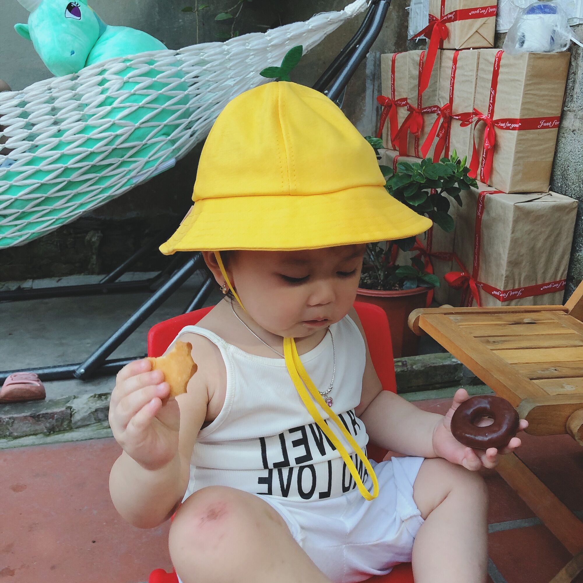 Mũ Bucket Mầm Cây Cao Cấp Cho Bé