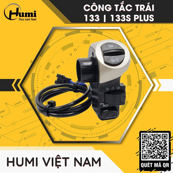 Công tắc đen coi Xi nhan xe điện 133S 133m xe đạp điện xe Xmen xe Vespa ship hàng toàn quốc