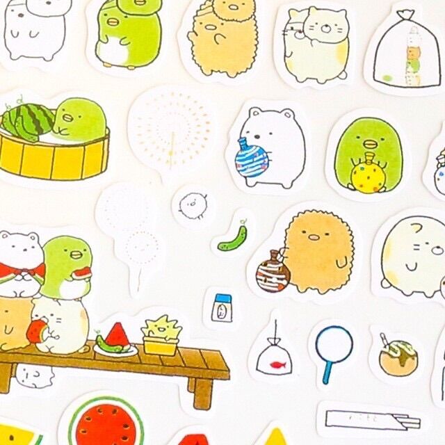 Sticker molang Hàn Quốc trang trí sổ lưu niệm