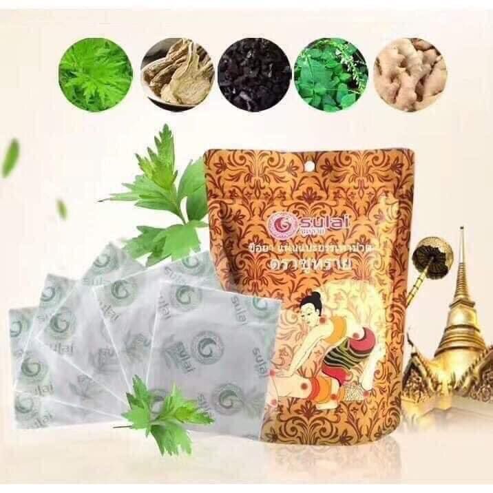 Miếng dán thải độc toàn thân sulai thái lan túi 6 miếng