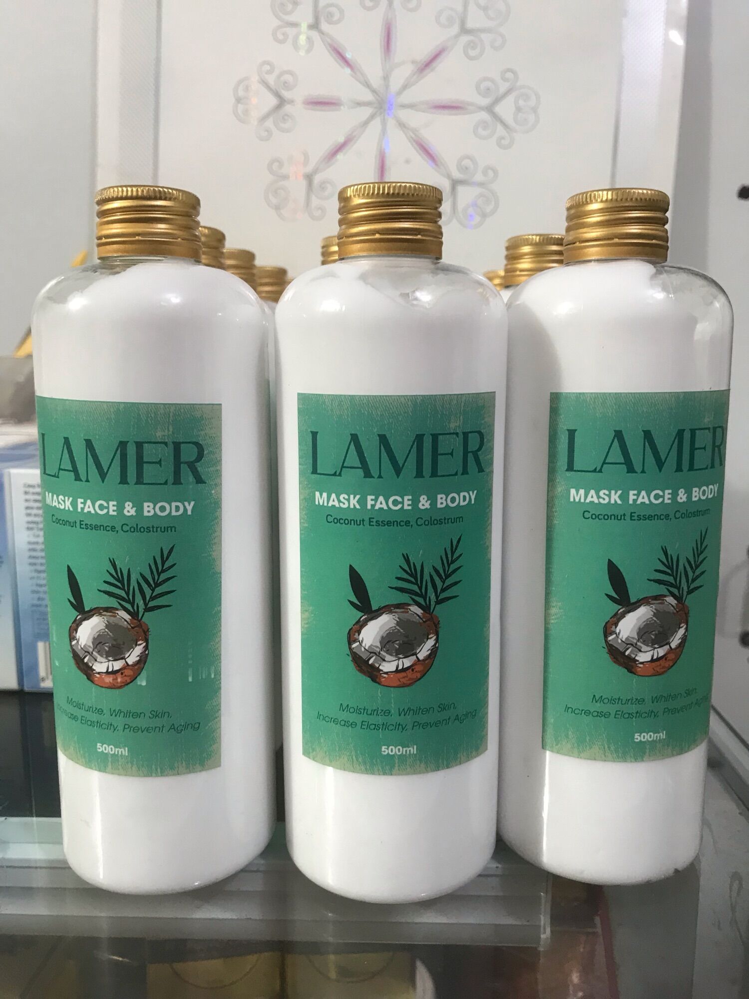 Lamer trắng da body và face