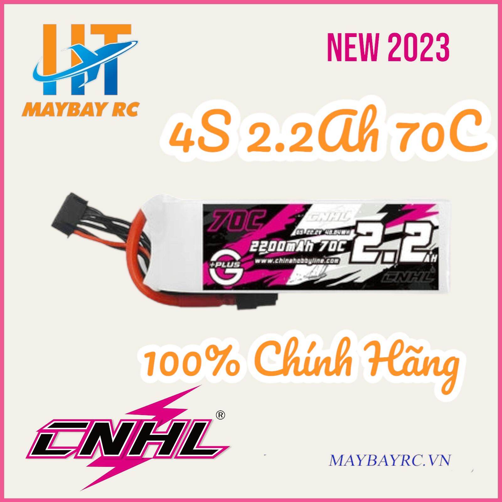 pin máy bay mô hình CNHL G+ Plus 3s  4s 2200mAh 70C Chính Hãng