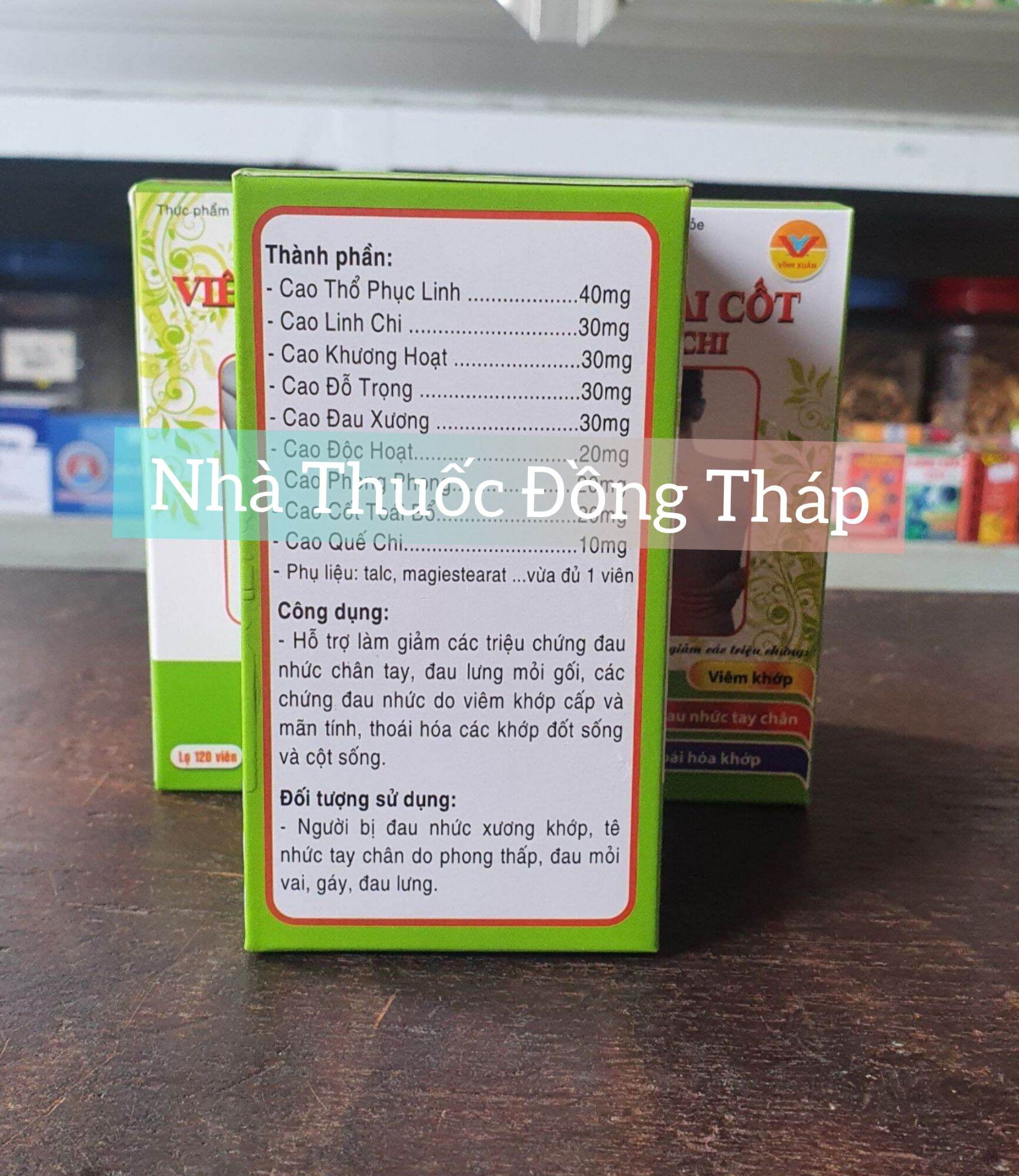 VIÊN GAI CỐT LINH CHI