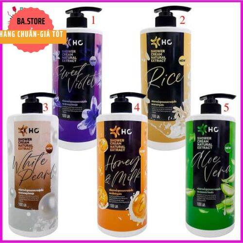 Sữa tắm cao cấp hương nước hoa hc thái lan 1000ml