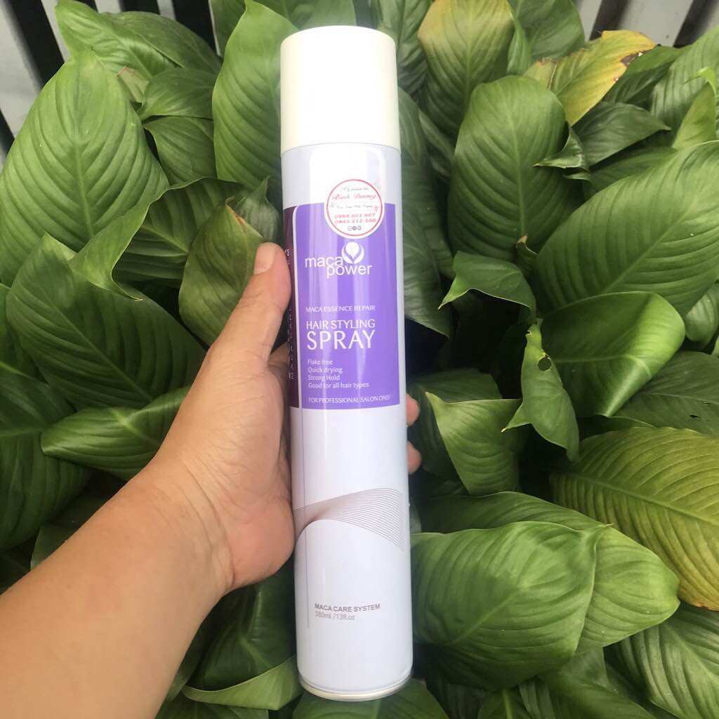 [HCM]Gôm xịt cứng tóc Karseell Spray Italy 380ml
