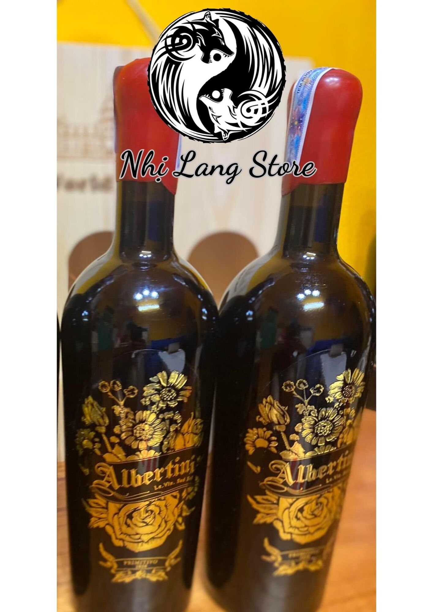 Vang Ý Albertini 17 Primitivo - Vang đỏ - Nhị Lang Store