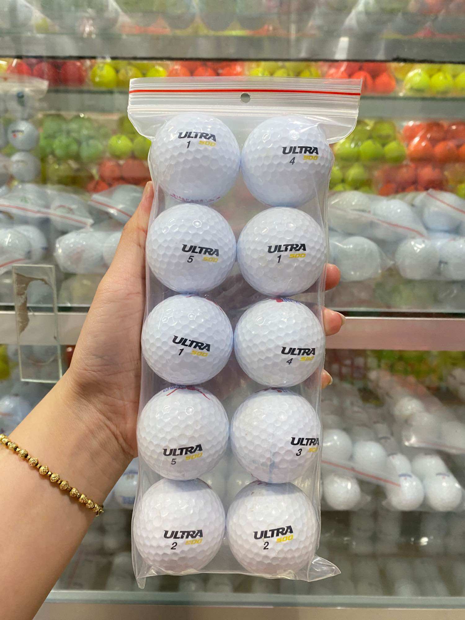 Bóng golf cũ các thương hiệu (10quả)