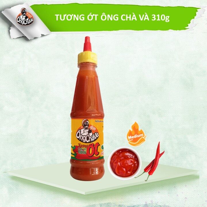 Tương ớt ông chà và chai 310g