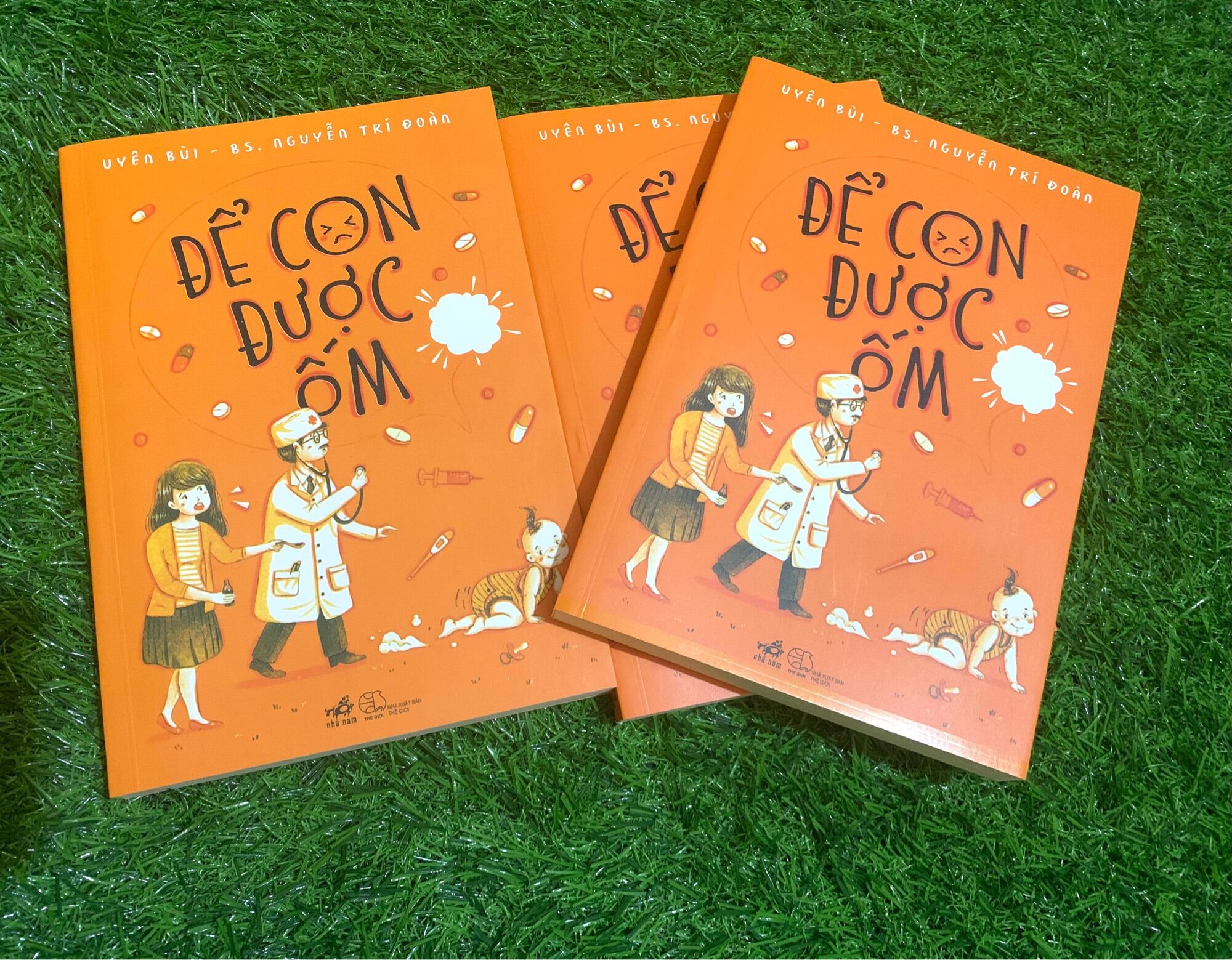 Combo nuôi con không phải là cuộc chiến, để con được ốm