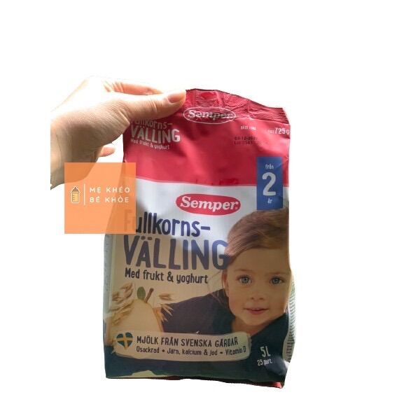 Sữa valling ngũ cốc Semper Thuỵ Điển cho bé 1.5 đến 2 tuổi