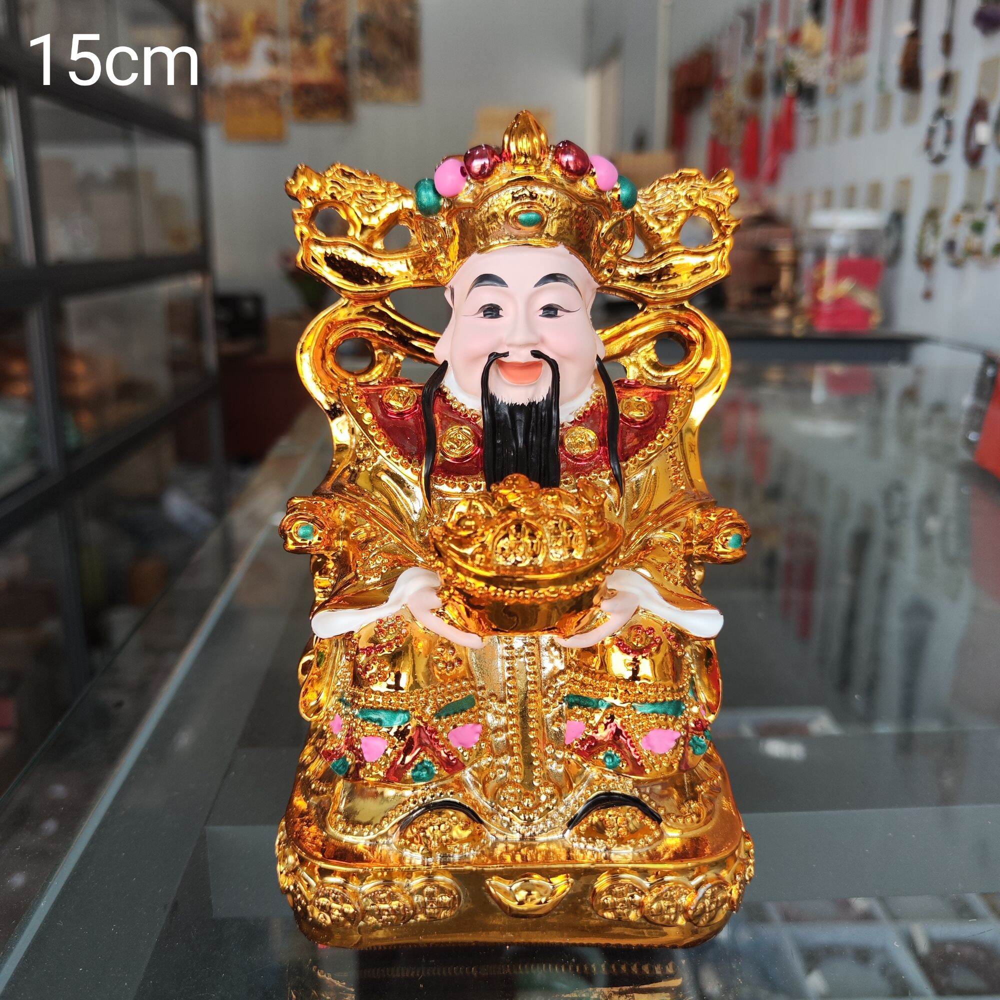 Tượng thần tiền đặt bàn thờ thần tài thổ địa