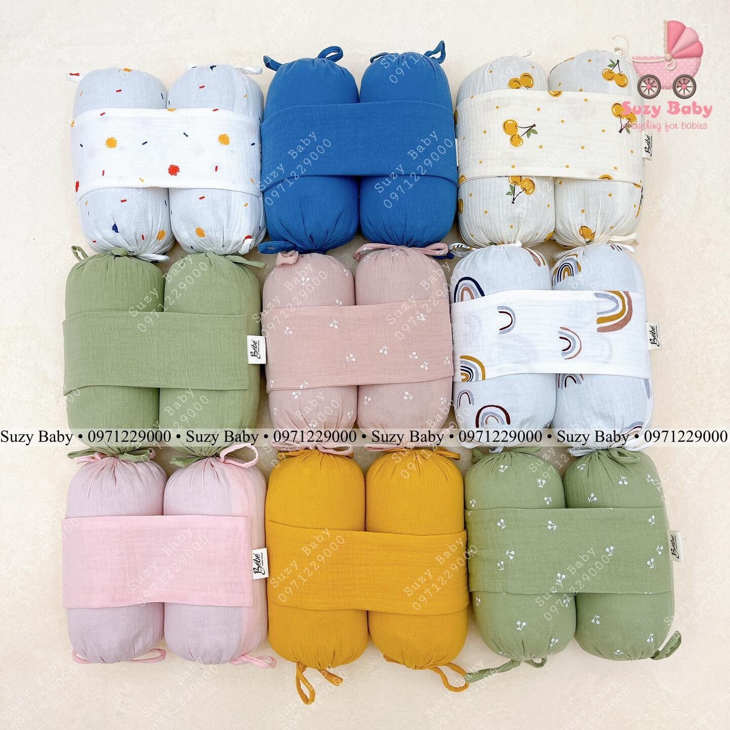 Gối chặn vỏ đỗ, gối đầu bébé