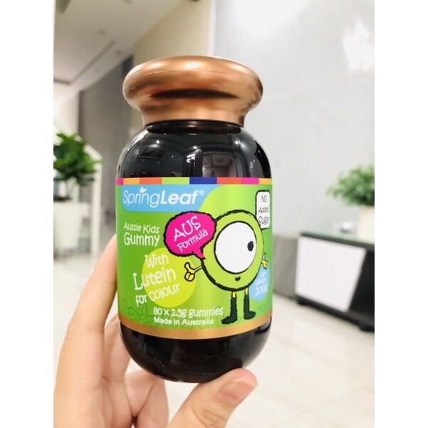 Kẹo Bổ Mắt Cho Bé Aussie Kids Gummy Lutein 200gr Úc