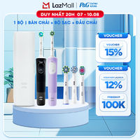 Bộ bàn chải điện Oral-B Vitality Pro Black