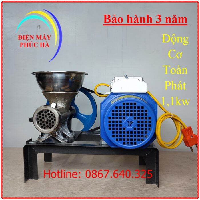Máy đùn thịt, xay cua cối gang 12