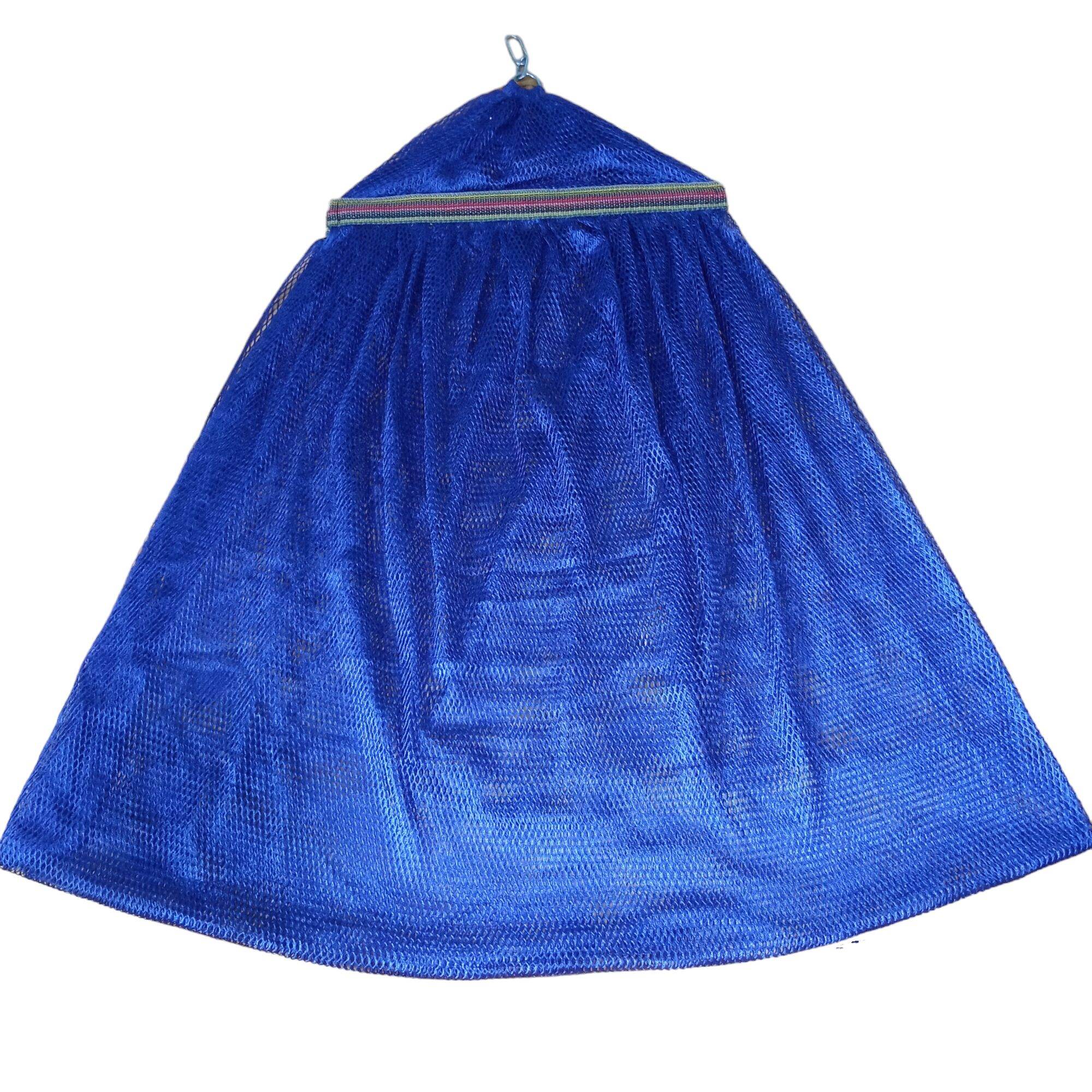 Võng lưới 2 lớp nhiều màu sắc 2m2 x 1m2 - cán thép dài 50cm