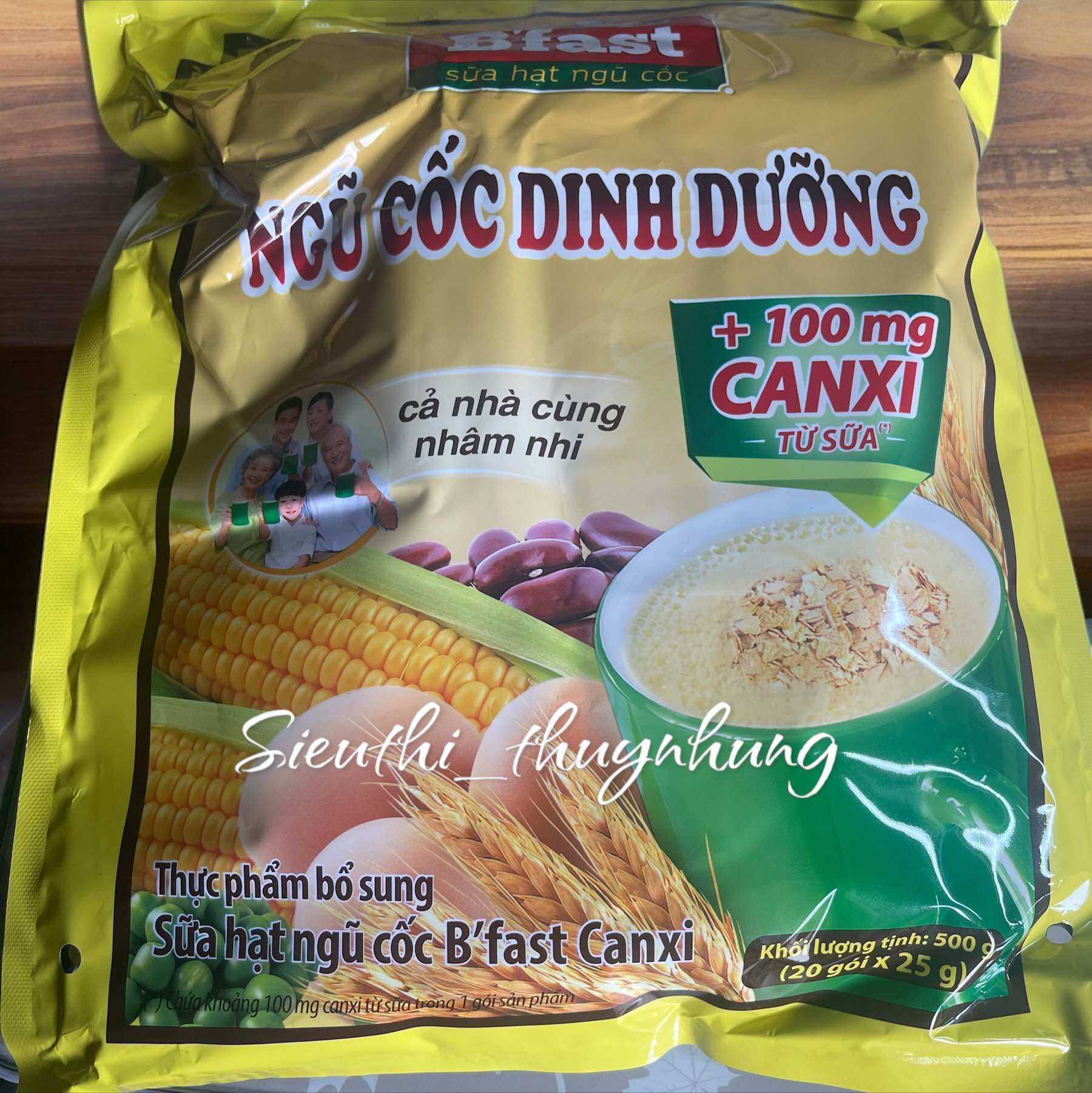 Ngũ cốc dinh dưỡng B'fast(20gói×25g)
