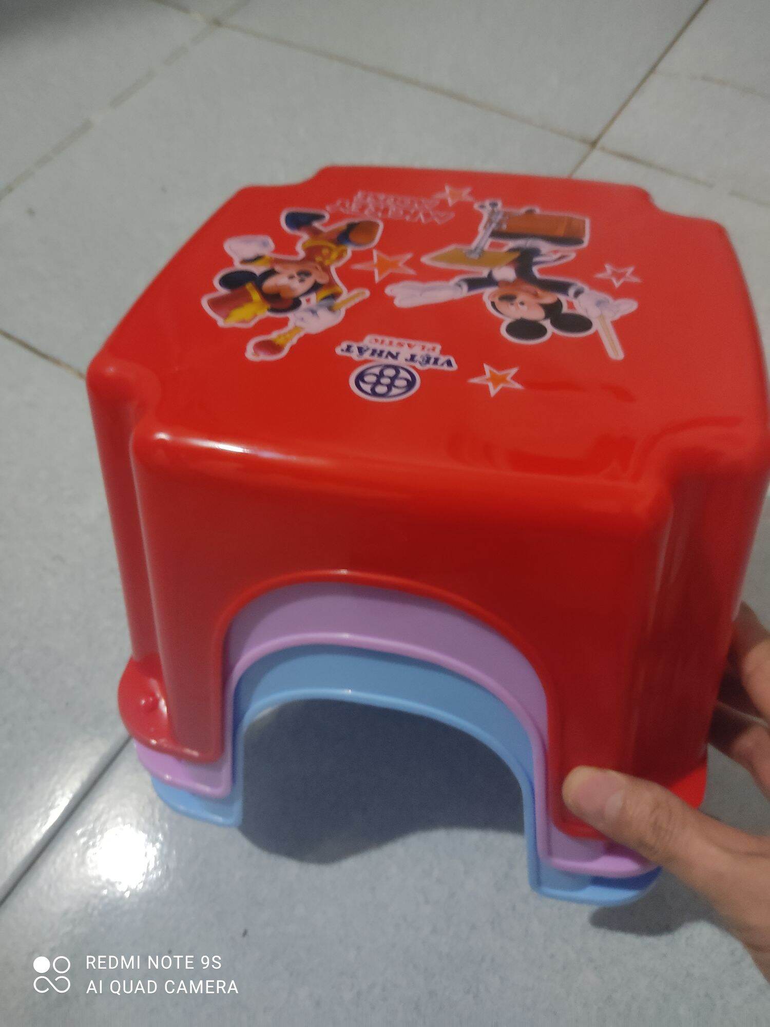 Low Flower Stool / Squatting Stool.