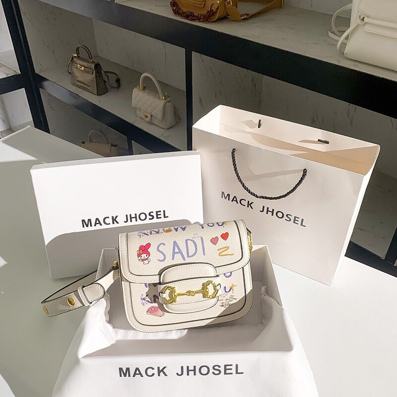 Túi nắp gài sadi qccc dáng gucci fullbox