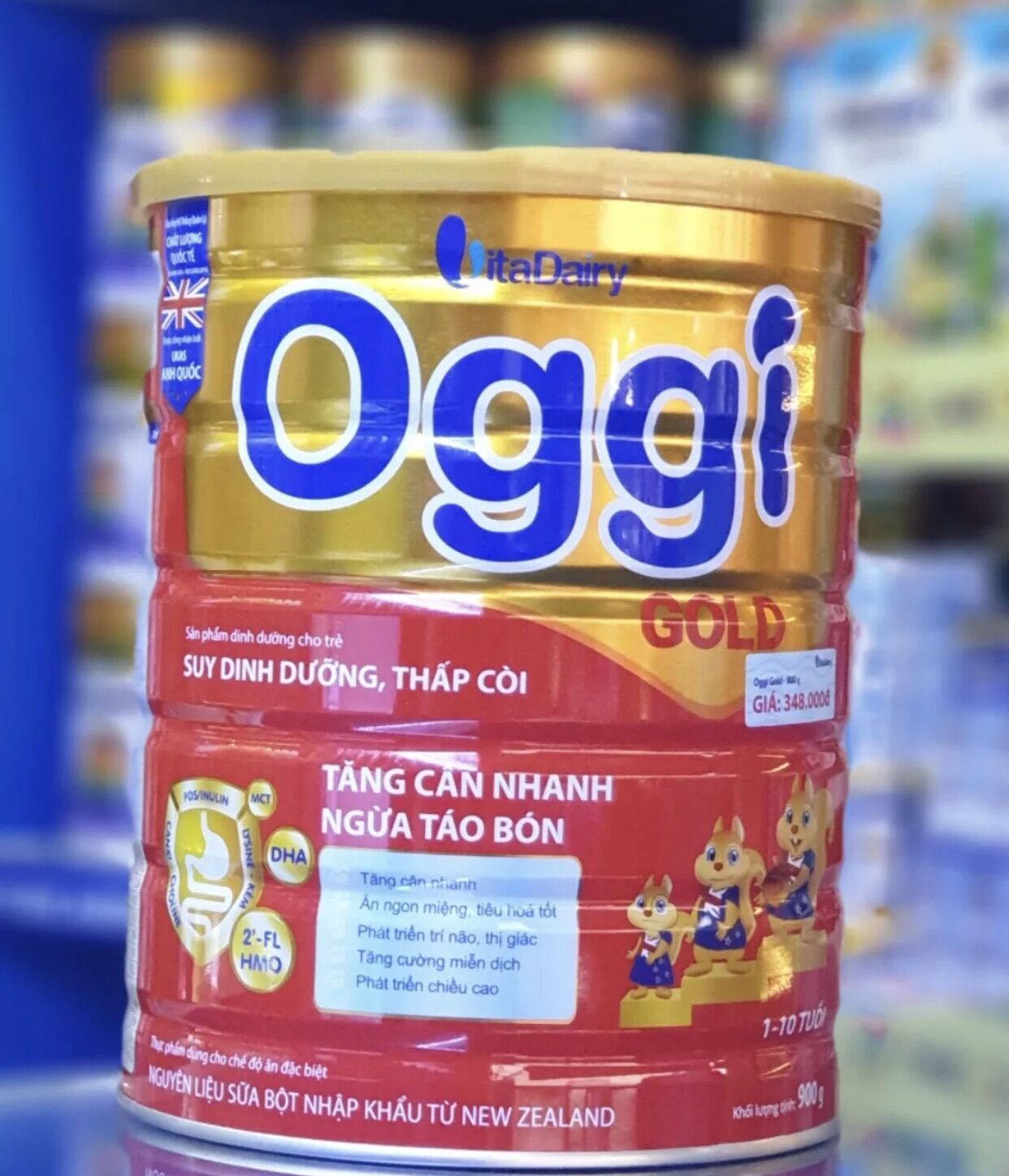Sữa bột cho bé