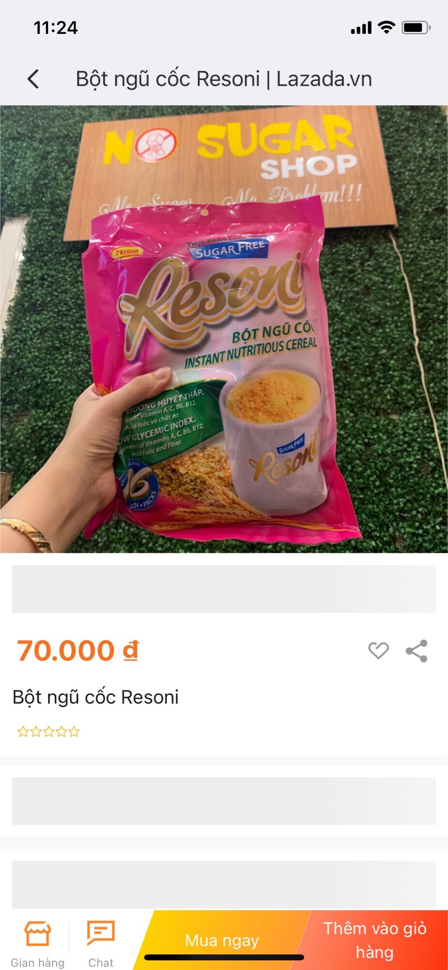 Bột ngũ cốc Resoni
