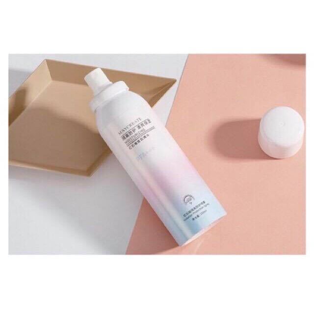 CHAI XỊT CHỐNG NẮNG TRẮNG DA MAYCREATE 150ML