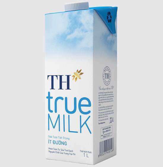 Thùng 12 hộp sữa tươi tiệt trùng ít đường hộp 1 lít