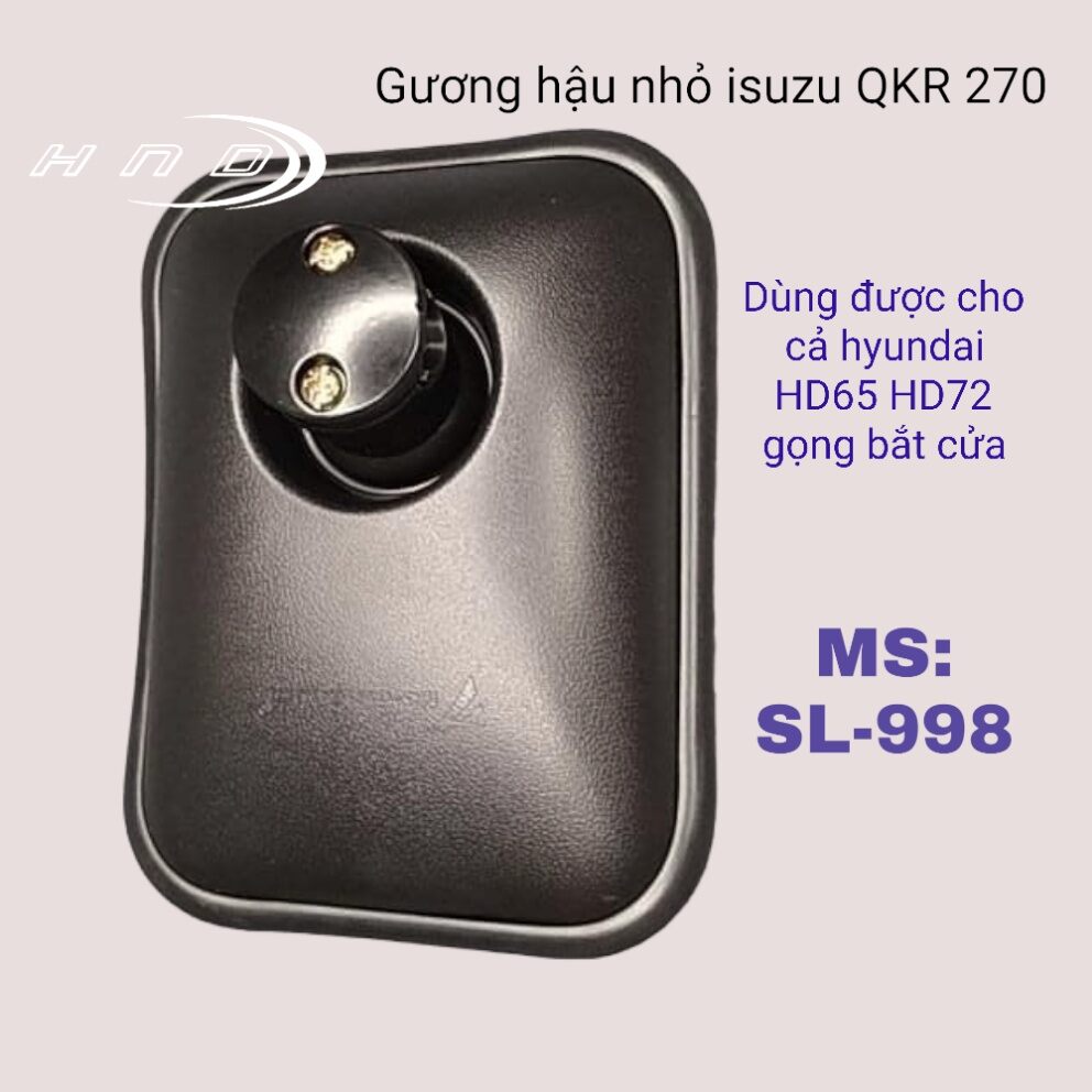 Gương hậu xe tải isuzu QKR loại gương nhỏ SL-998