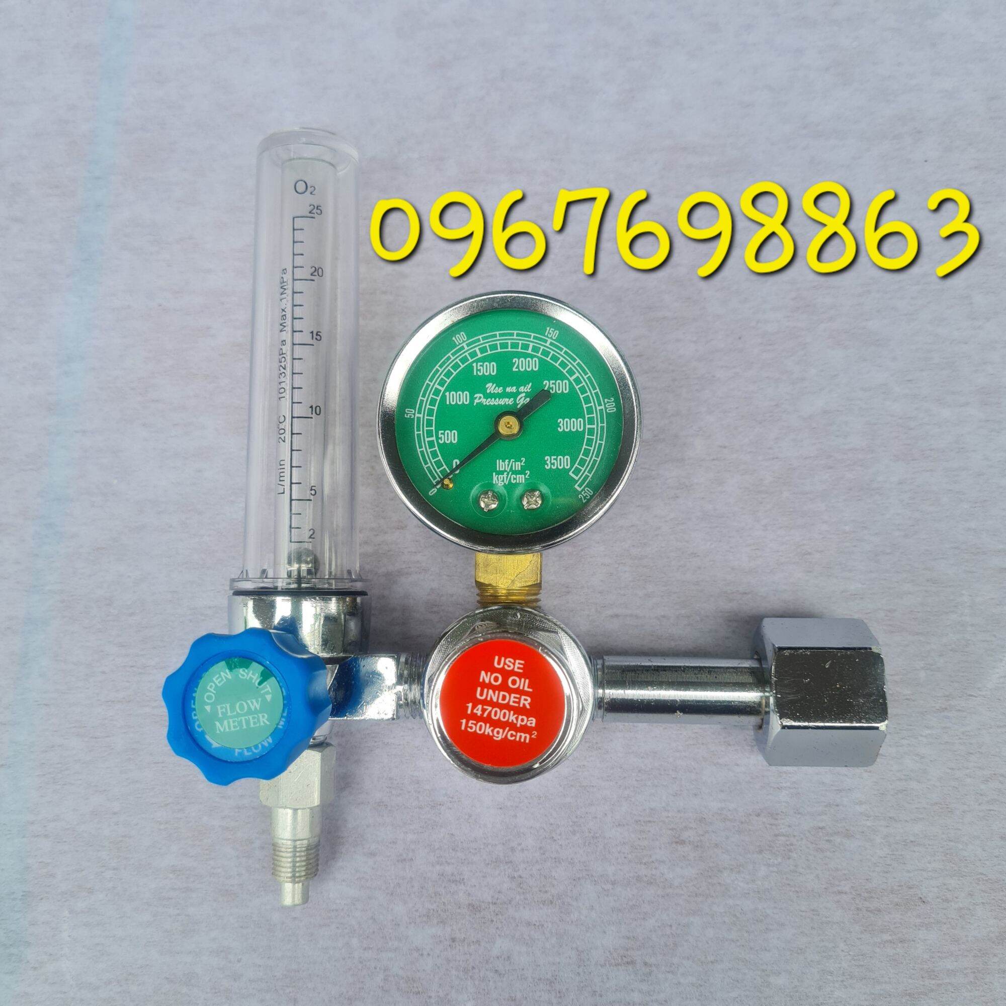 Đồng Hồ Argon_Bộ Van Điều Áp Bình Khí Argon